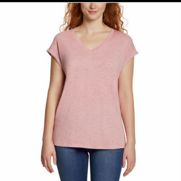 Jessica Simpson ladies knit v_neck top - Picture 1 of 3